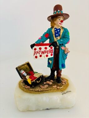 Vintage Ron Lee Limited Edition Clown Figurine – L-457